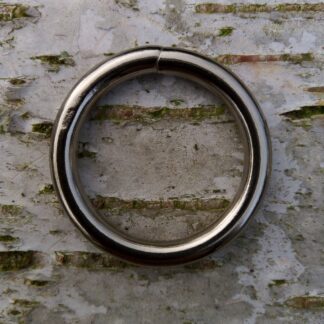 O-ring | 25mm | Svejset | Sølv (61020s25)